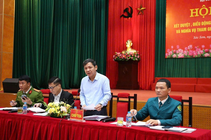 SÓC SƠN TỔ CHỨC XÉT DUYỆT, ĐIỀU ĐỘNG CÔNG DÂN KHÁM SỨC KHỎE NGHĨA VỤ QUÂN SỰ VÀ THAM GIA CÔNG AN NHÂN DÂN NĂM 2026- Ảnh 4.