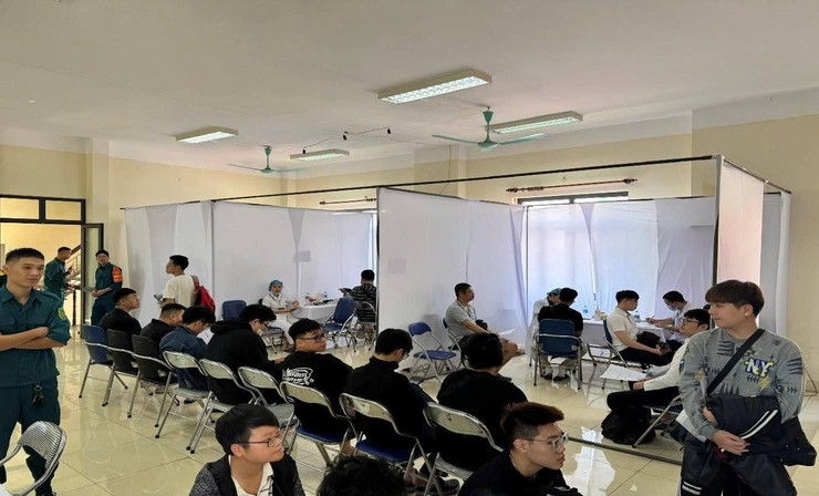 Sơ tuyển sức khỏe nghĩa vụ quân sự, nghĩa vụ tham gia công an nhân dân năm 2026 Phường Ô Chợ Dừa- Ảnh 2.