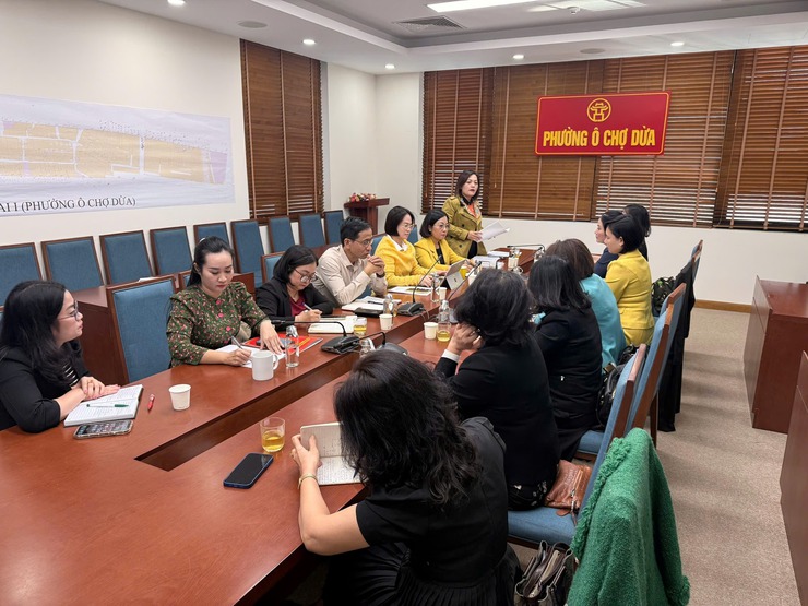 HĐND Phường Ô Chợ Dừa chú trọng quan tâm công tác vệ sinh an toàn thực phẩm tại các bếp ăn bán trú, căngtin các trường THCS, Tiểu học, Mầm non trên địa bàn- Ảnh 3.