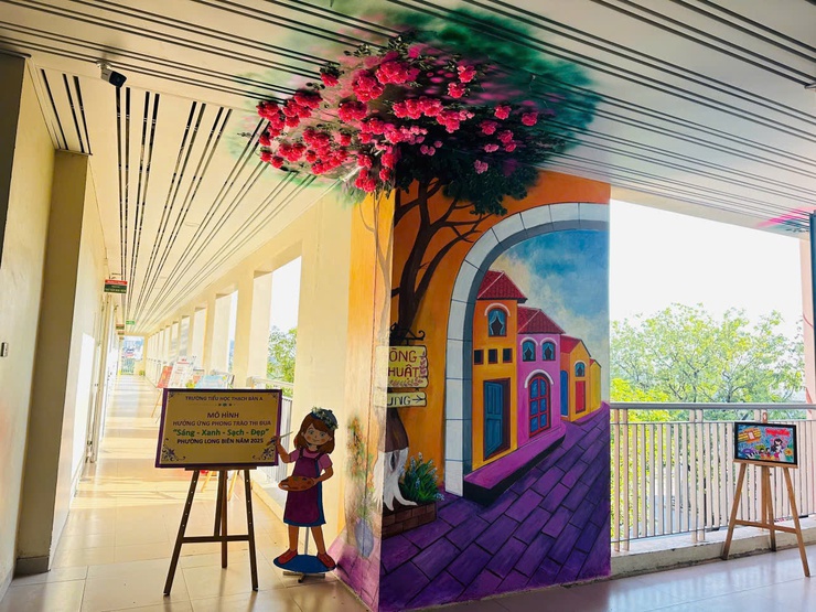 Trường Tiểu học Thạch Bàn A ra mắt mô hình “Sáng - Xanh - Sạch - Đẹp”- Ảnh 11.