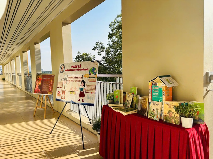 Trường Tiểu học Thạch Bàn A ra mắt mô hình “Sáng - Xanh - Sạch - Đẹp”- Ảnh 13.