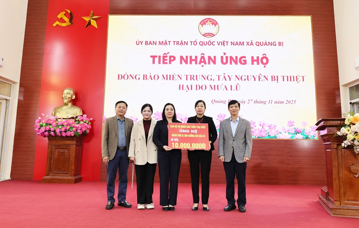 Quảng Bị tiếp nhận ủng hộ đồng bào miền Trung, Tây Nguyên khắc phục hậu quả bão lũ của các thôn trên địa bàn- Ảnh 4.