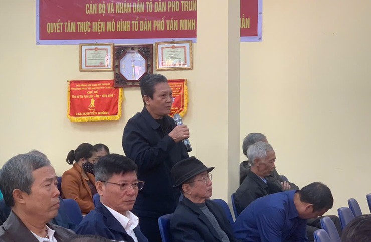 Các tổ đại biểu HĐND phường Tây Tựu tiếp xúc với cử tri trước kỳ họp thứ 4 HĐND phường khóa I, nhiệm kỳ 2021 - 2026- Ảnh 1.