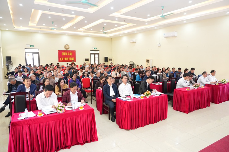 Ủy ban Bầu cử xã Phù Đổng tổ chức hội nghị triển khai công tác bầu cử đại biểu Quốc hội khóa XVI và Đại biểu HĐND các cấp nhiệm kỳ 2026-2031- Ảnh 1.