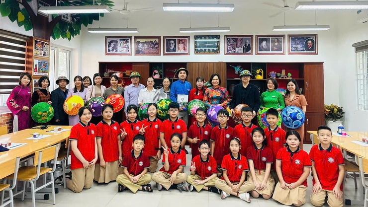 Trường Tiểu học Thạch Bàn A ra mắt mô hình “Sáng - Xanh - Sạch - Đẹp”- Ảnh 6.