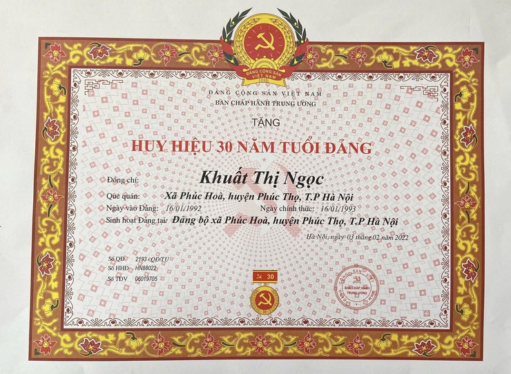 Bà Khuất Thị Ngọc, người gieo mầm tri thức, trọn đời tâm huyết với giáo dục và cộng đồng- Ảnh 4.