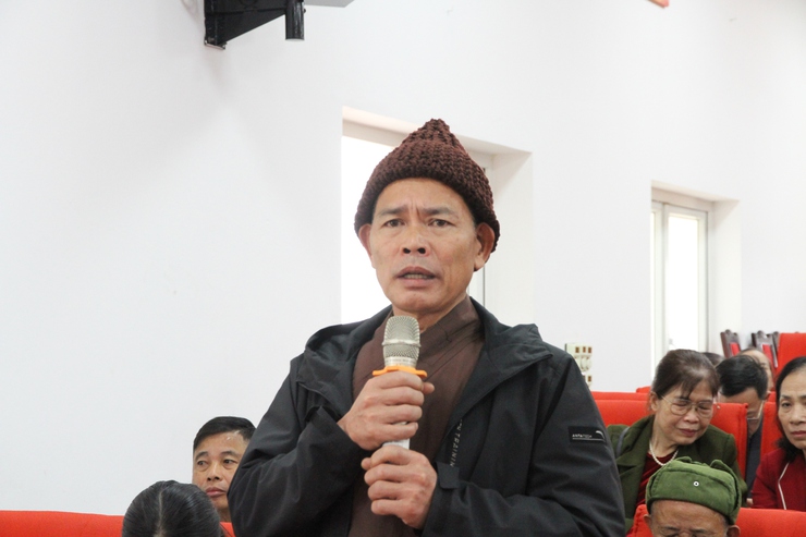 Hội nghị tiếp xúc cử tri của đại biểu HĐND Phường Xuân Phương trước kỳ họp thứ ba kỳ họp cuối năm 2025 HĐND khoá l, nhiệm kỳ 2021-2026.- Ảnh 8.