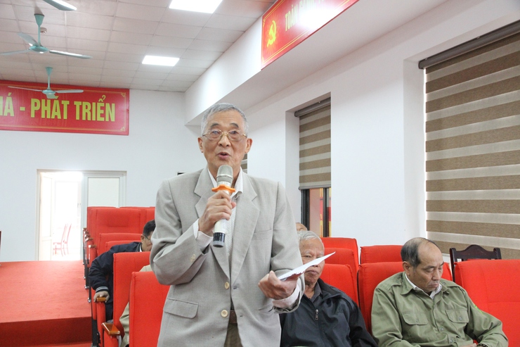 Hội nghị tiếp xúc cử tri của đại biểu HĐND Phường Xuân Phương trước kỳ họp thứ ba kỳ họp cuối năm 2025 HĐND khoá l, nhiệm kỳ 2021-2026.- Ảnh 9.