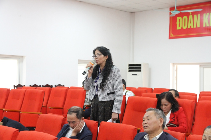 Hội nghị tiếp xúc cử tri của đại biểu HĐND Phường Xuân Phương trước kỳ họp thứ ba kỳ họp cuối năm 2025 HĐND khoá l, nhiệm kỳ 2021-2026.- Ảnh 12.