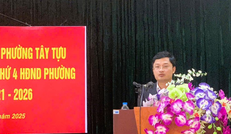 Các tổ đại biểu HĐND phường Tây Tựu tiếp xúc với cử tri trước kỳ họp thứ 4 HĐND phường khóa I, nhiệm kỳ 2021 - 2026- Ảnh 5.