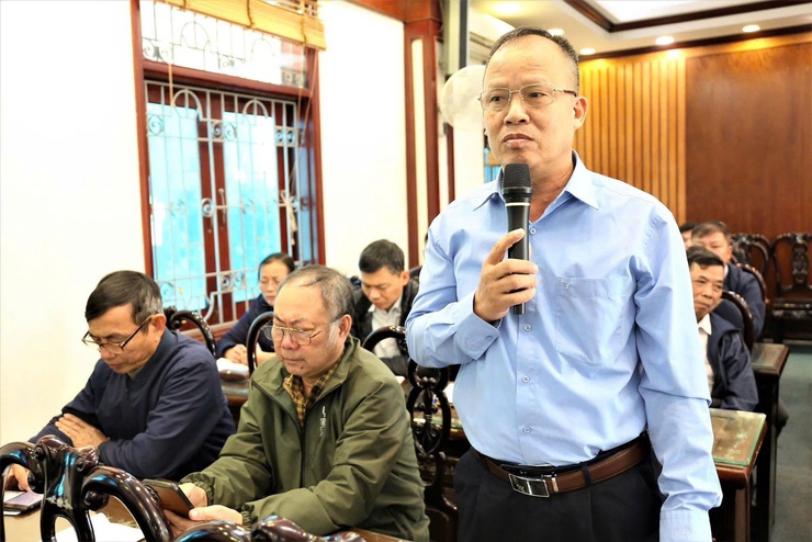 CHỦ TỊCH UBND XÃ SÓC SƠN ÔNG PHẠM QUANG NGỌC LÀM VIỆC VỚI CÁC THÔN, KHU, TỔ DÂN PHỐ- Ảnh 4.