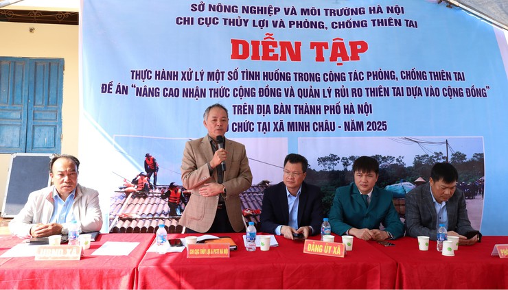 Nâng cao kỹ năng phòng chống thiên tai, củng cố tính chủ động từ cơ sở- Ảnh 2.