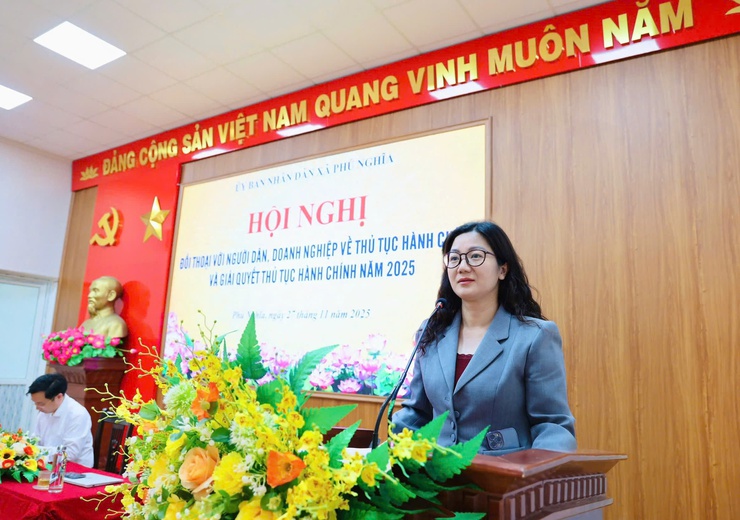 Hội nghị đối thoại với người dân doanh nghiệp về thủ tục hành chính và giải quyết thủ tục hành chính- Ảnh 3.
