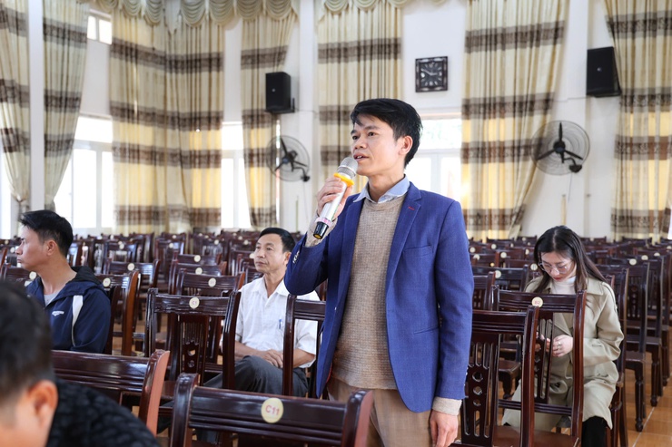 Hội nghị đối thoại với người dân doanh nghiệp về thủ tục hành chính và giải quyết thủ tục hành chính- Ảnh 7.