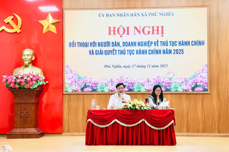 Hội nghị đối thoại với người dân doanh nghiệp về thủ tục hành chính và giải quyết thủ tục hành chính- Ảnh 4.