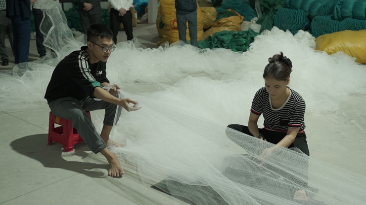 Trần Phú – Làng nghề lưới cước giữa lòng Hà Nội- Ảnh 2.