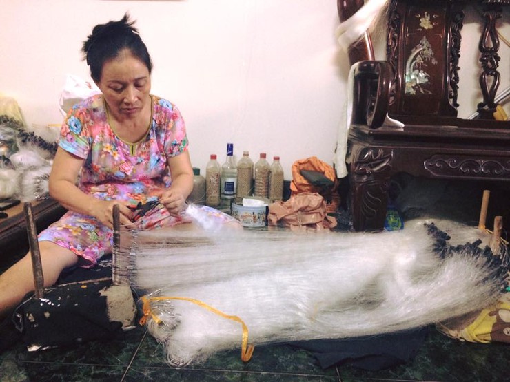 Trần Phú – Làng nghề lưới cước giữa lòng Hà Nội- Ảnh 3.