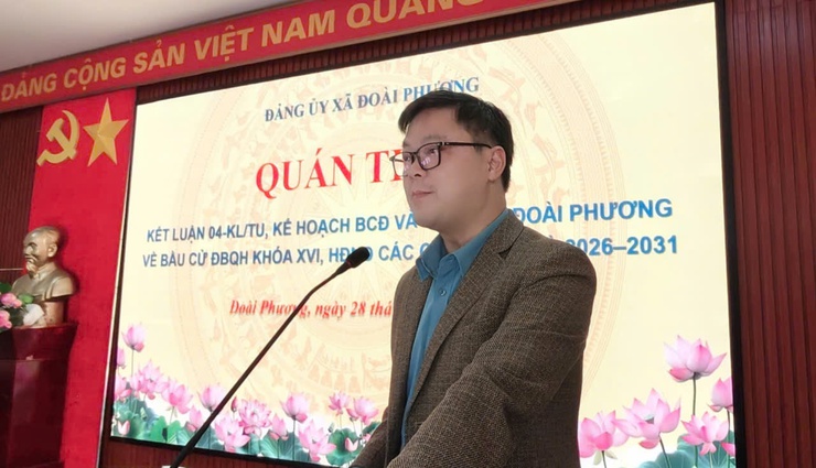 Đoài Phương triển khai công tác bầu cử Đại biểu Quốc hội khoá XVI và Đại biểu HĐND các cấp nhiệm kỳ 2026-2031- Ảnh 1.