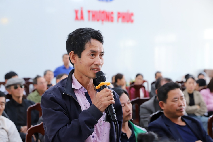 Tổ đại biểu số 5 HĐND xã Thượng Phúc do đồng chí Nguyễn Thị Mai - UVTV, Trưởng Ban xây dựng Đảng làm tổ trưởng tiếp xúc cử tri trước kỳ họp thứ 2 HĐND xã khóa I, nhiệm kỳ 2021 - 2026- Ảnh 3.