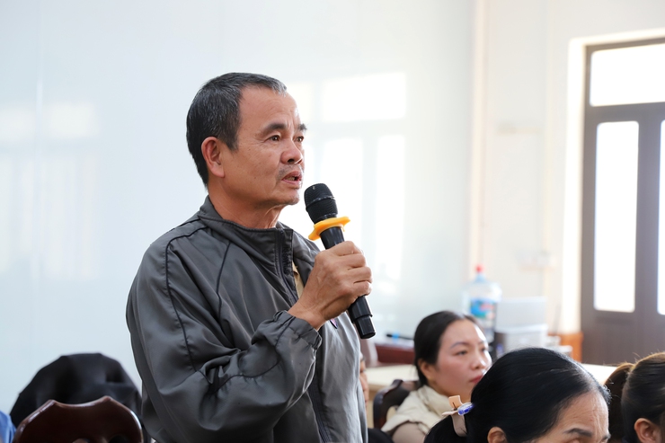 Tổ đại biểu số 5 HĐND xã Thượng Phúc do đồng chí Nguyễn Thị Mai - UVTV, Trưởng Ban xây dựng Đảng làm tổ trưởng tiếp xúc cử tri trước kỳ họp thứ 2 HĐND xã khóa I, nhiệm kỳ 2021 - 2026- Ảnh 4.