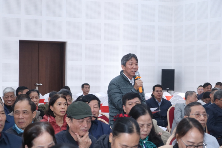 xã Phù Đổng tổ chức Hội nghị Đại biểu HĐND xã tiếp xúc cử tri trước kỳ họp thứ 4 HĐND xã khoá XXI, nhiệm kỳ 2021-2026- Ảnh 6.