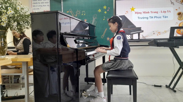 Phường Hồng Hà tổ chức thành công Liên hoan tài năng nhạc cụ học sinh phổ thông lần thứ I – Năm học 2025–2026- Ảnh 6.