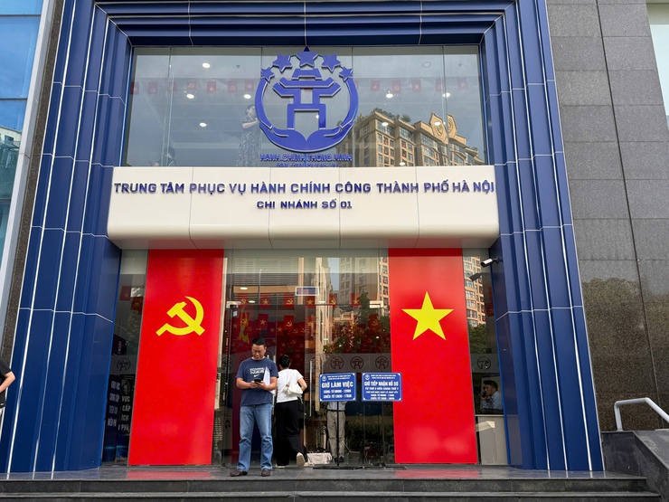 Hà Nội chuyển giao các Điểm Phục vụ hành chính công xã, phường về Trung tâm Phục vụ hành chính công Thành phố- Ảnh 1.