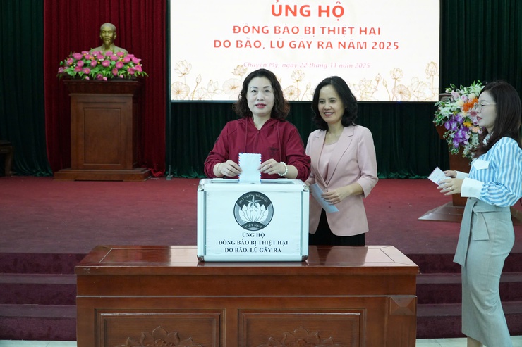 Chuyên Mỹ hướng về miền Trung, Tây Nguyên lan tỏa những tấm lòng nhân án- Ảnh 1.