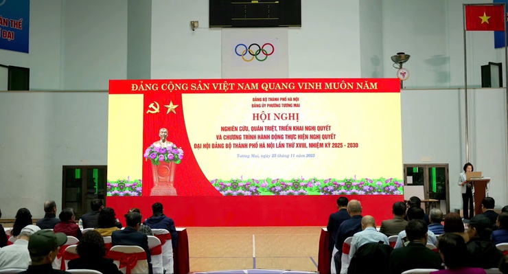 ĐẢNG ỦY PHƯỜNG TƯƠNG MAI: LAN TỎA SÂU RỘNG NGHỊ QUYẾT ĐẠI HỘI ĐẢNG BỘ THÀNH PHỐ HÀ NỘI LẦN THỨ XVIII QUA ỨNG DỤNG CÔNG NGHỆ SỐ- Ảnh 5.