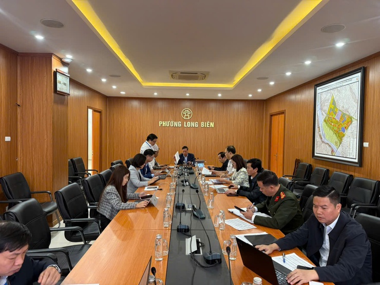 Ủy ban bầu cử phường Long Biên họp phiên thứ nhất- Ảnh 2.