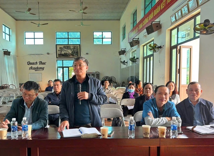 TỔ ĐẠI BIỂU ĐƠN VỊ BẦU CỬ SỐ 04 XÃ SÓC SƠN TIẾP XÚC CỬ TRI TRƯỚC KỲ HỌP THỨ 3 HĐND XÃ KHÓA I- Ảnh 2.