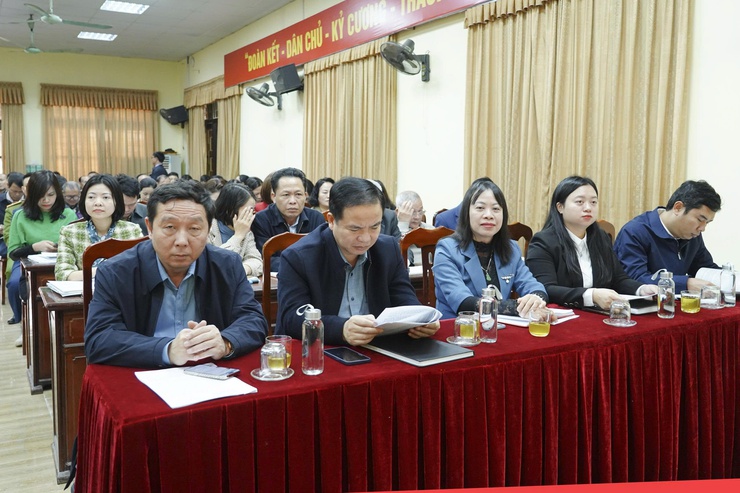 Xã Thường Tín triển khai nhiệm vụ liên quan đến công tác bầu cử QH khóa XVI và đại biểu HĐND các cấp nhiệm kỳ 2026-2031.- Ảnh 1.