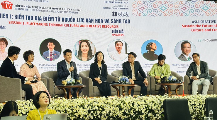 Phường Cửa Nam tham gia "Diễn đàn Sáng tạo Châu Á 2025: Kiến tạo tương lai bền vững từ nguồn lực văn hóa"- Ảnh 1.