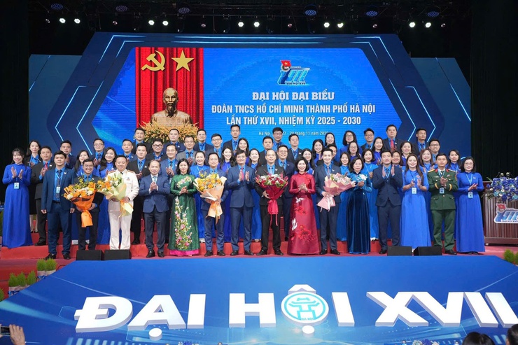 ĐẠI HỘI ĐẠI BIỂU ĐOÀN TNCS HỒ CHÍ MINH THÀNH PHỐ HÀ NỘI LẦN THỨ XVII, NHIỆM KỲ 2025 – 2030- Ảnh 4.