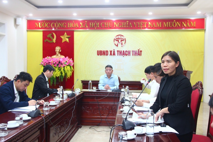 Thạch Thất triển khai công tác rà soát hộ nghèo, hộ cận nghèo định kỳ năm 2025- Ảnh 2.