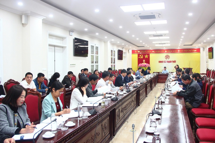 Thạch Thất triển khai công tác rà soát hộ nghèo, hộ cận nghèo định kỳ năm 2025- Ảnh 1.