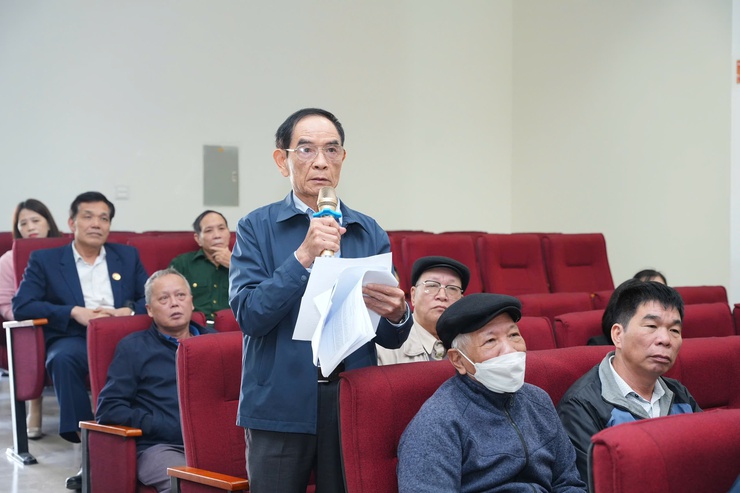 xã Phù Đổng tổ chức Hội nghị Đại biểu HĐND xã tiếp xúc cử tri trước kỳ họp thứ 4 HĐND xã khoá XXI, nhiệm kỳ 2021-2026- Ảnh 7.