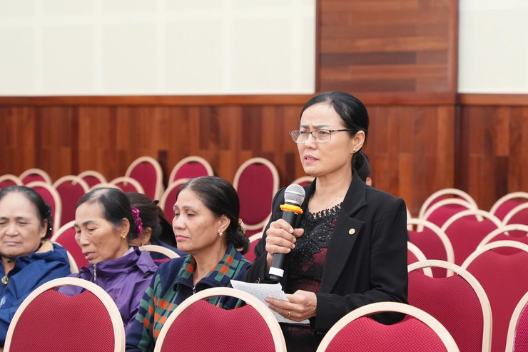 xã Phù Đổng tổ chức Hội nghị Đại biểu HĐND xã tiếp xúc cử tri trước kỳ họp thứ 4 HĐND xã khoá XXI, nhiệm kỳ 2021-2026- Ảnh 8.