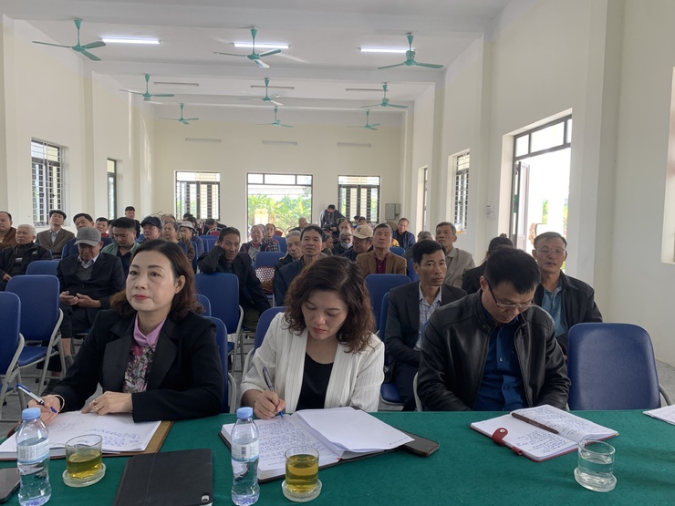 Tổ Đại biểu số 4 HĐND xã tiếp xúc cử tri trước Kỳ họp thường lệ cuối năm 2025- Ảnh 1.