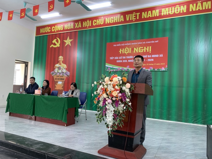 Tổ Đại biểu số 4 HĐND xã tiếp xúc cử tri trước Kỳ họp thường lệ cuối năm 2025- Ảnh 2.