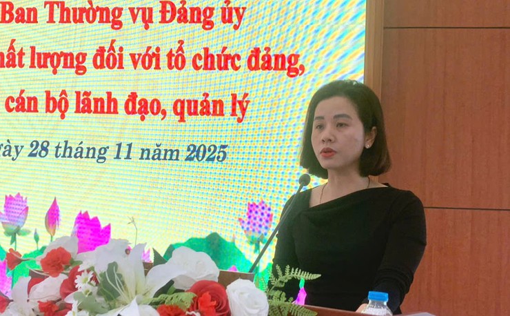 Đảng ủy phường Tây Tựu quán triệt thực hiện kế hoạch đánh giá chất lượng tổ chức Đảng, đảng viên, cán bộ quản lý năm 2025- Ảnh 1.