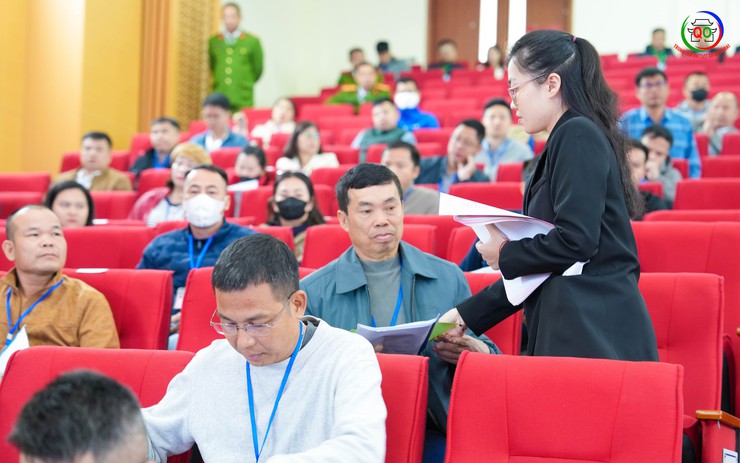 Xã Quốc Oai tổ chức thành công phiên đấu giá quyền sử dụng đất đầu tiên sau sáp nhập chính quyền địa phương 2 cấp- Ảnh 4.