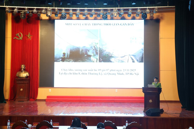 Xã Quang Minh tổ chức tuyên truyền, huấn luyện nghiệp vụ PCCC&CNCH - Ảnh 2.