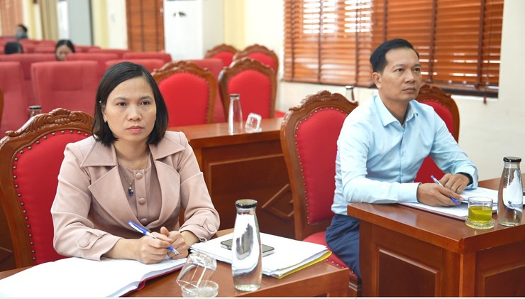 Xã Dương Hoà dự hội nghị trực tuyến của Thành uỷ Hà Nội về triển khai công tác bầu cử đại biểu Quốc hội khóa XVI và đại biểu HĐND các cấp nhiệm kỳ 2026-2031 - Ảnh 1.