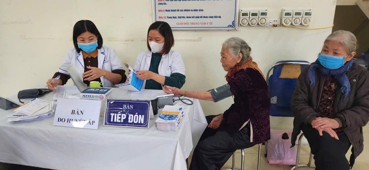 Quan tâm, đẩy mạnh công tác chăm sóc sức khoẻ người cao tuổi trên địa bàn xã - Ảnh 1.