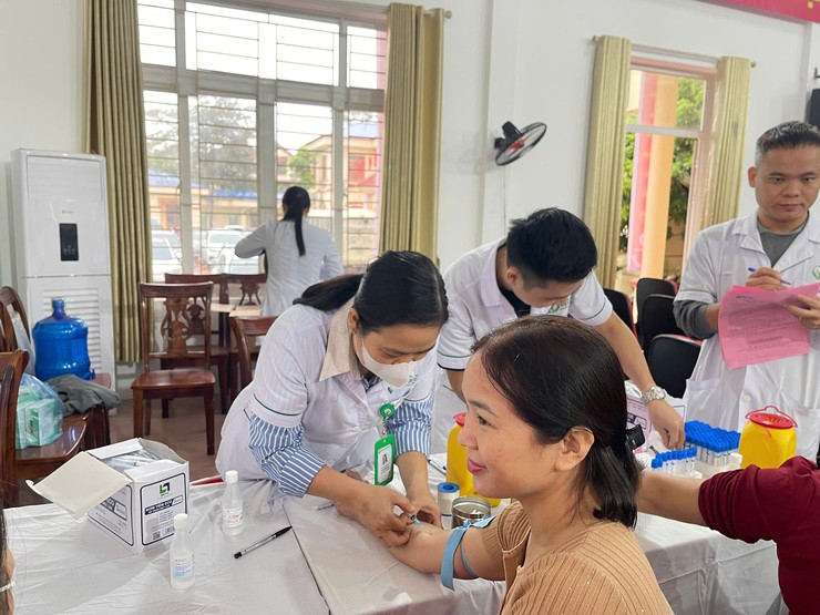 XÃ ĐA PHÚC - NGÀY HỘI HIẾN MÁU TÌNH NGUYỆN NĂM 2025- Ảnh 5.