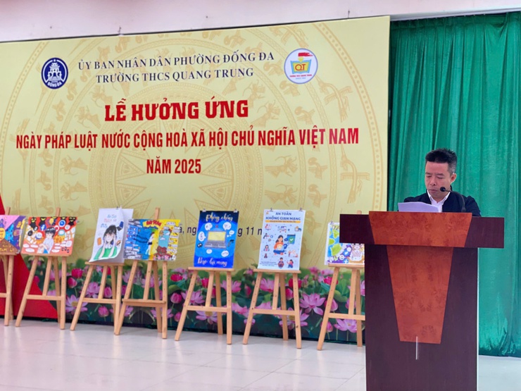 Phường Đống Đa hưởng ứng Ngày Pháp luật nước Cộng hòa xã hội chủ nghĩa Việt Nam- Ảnh 4.