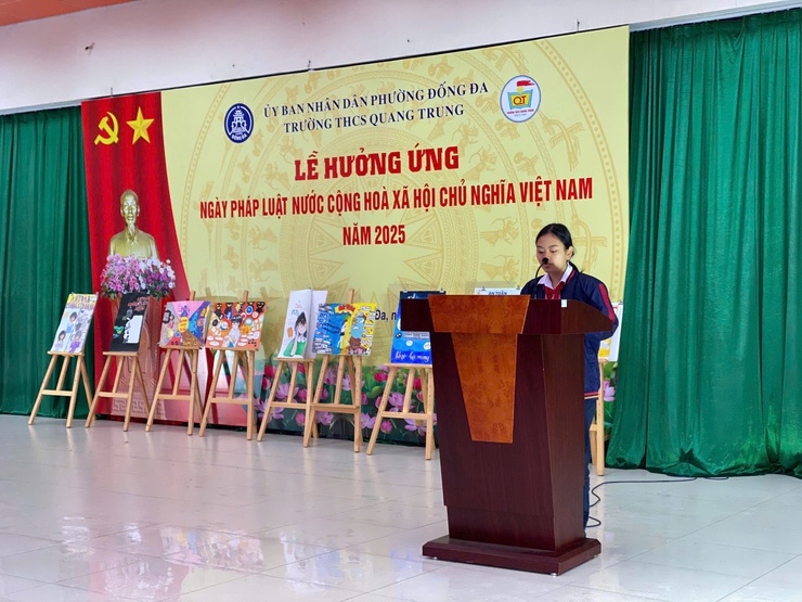 Phường Đống Đa hưởng ứng Ngày Pháp luật nước Cộng hòa xã hội chủ nghĩa Việt Nam- Ảnh 3.