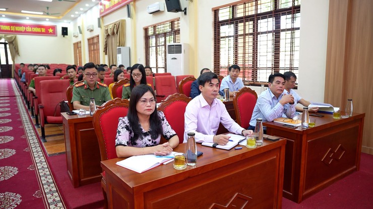 Hội nghị tập huấn về bảo vệ bí mật nhà nước trên địa bàn xã Dương Hòa- Ảnh 2.