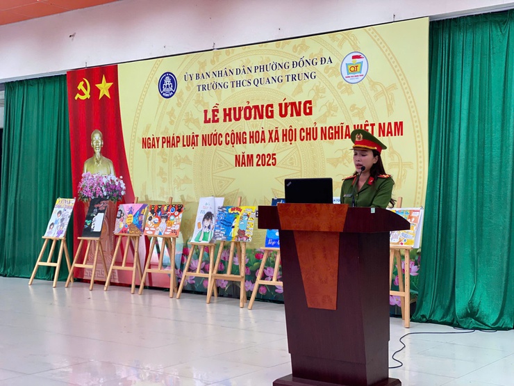 Phường Đống Đa hưởng ứng Ngày Pháp luật nước Cộng hòa xã hội chủ nghĩa Việt Nam- Ảnh 2.